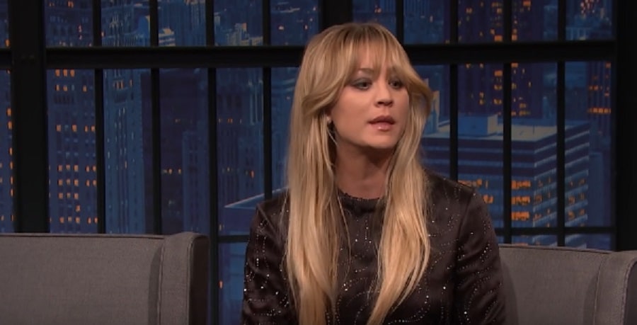 Kaley Cuoco On Late Night With Seth Meyers [Late Night With Seth Meyers | YouTube]