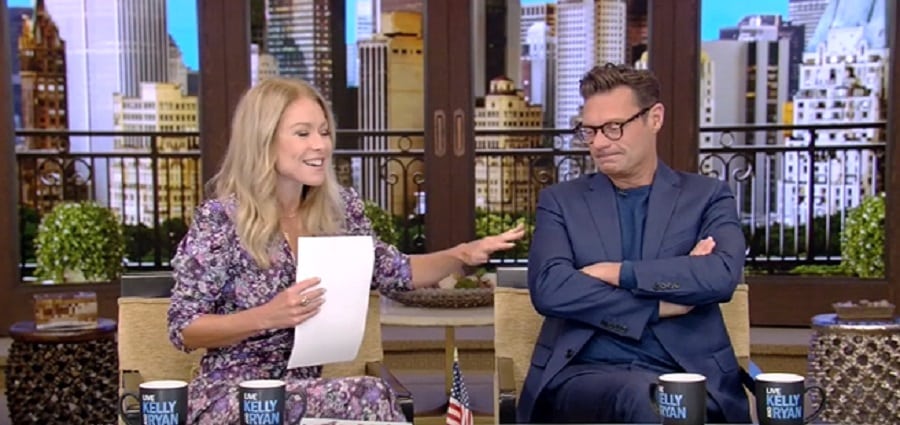 Kelly Ripa & Ryan Seacrest Discuss Photos [YouTube]