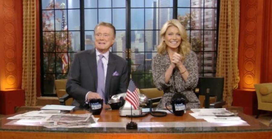 Kelly Ripa and Regis Philbin | YouTube