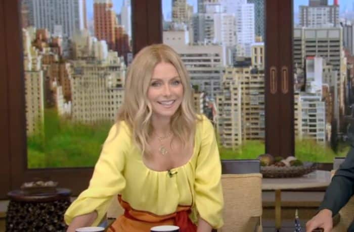 Kelly Ripa on LIVE with Kelly and Ryan - YouTube/LIVEKellyandRyan