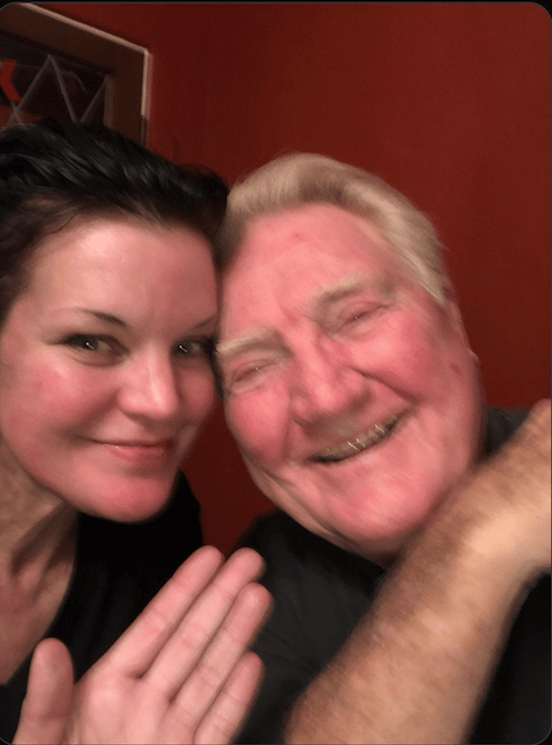 Pauley Perrette and her late father-https://twitter.com/PauleyP/status/1425485678947622914