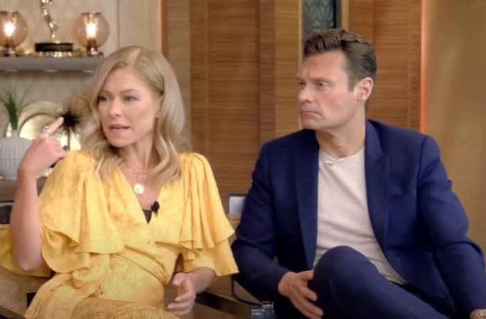 Kelly Ripa and Ryan Seacrest on LIVE with Kelly and Ryan - Ryan Seacrest - YouTube/LIVEKellyandRyan