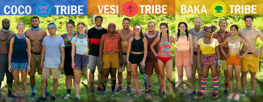 Survivor 43 tribes