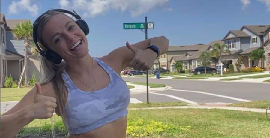 Teen Mom MacKenzie McKee after a 10-mile run - Instagram/MacKenzie McKee