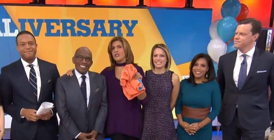 The Today Show crew celebrating Al Roker's anniversary - YouTube/TODAY