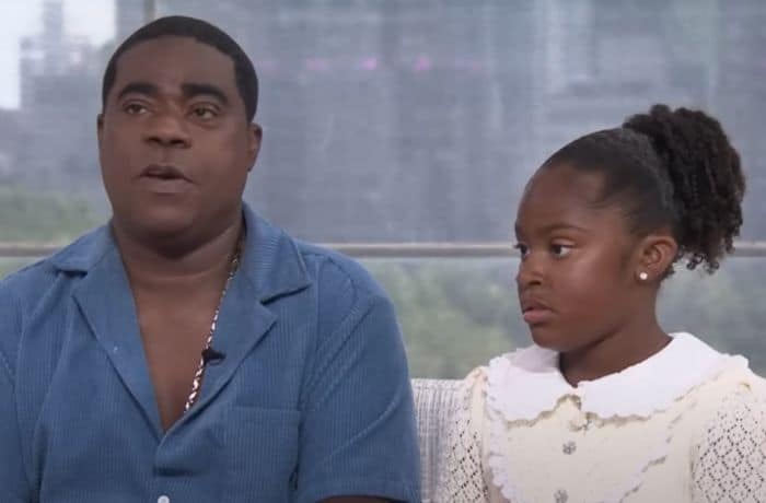 Tracy Morgan and daughter Maven Sonae on The Kelly Clarkson Show - YouTube/The Kelly Clarkson Show