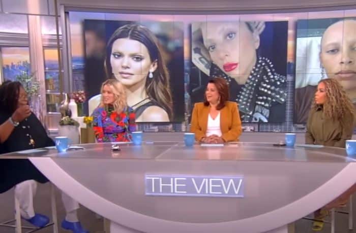 Hosts of 'The View' discussing the no brow trend - Whoopi Goldberg - YouTube/The View