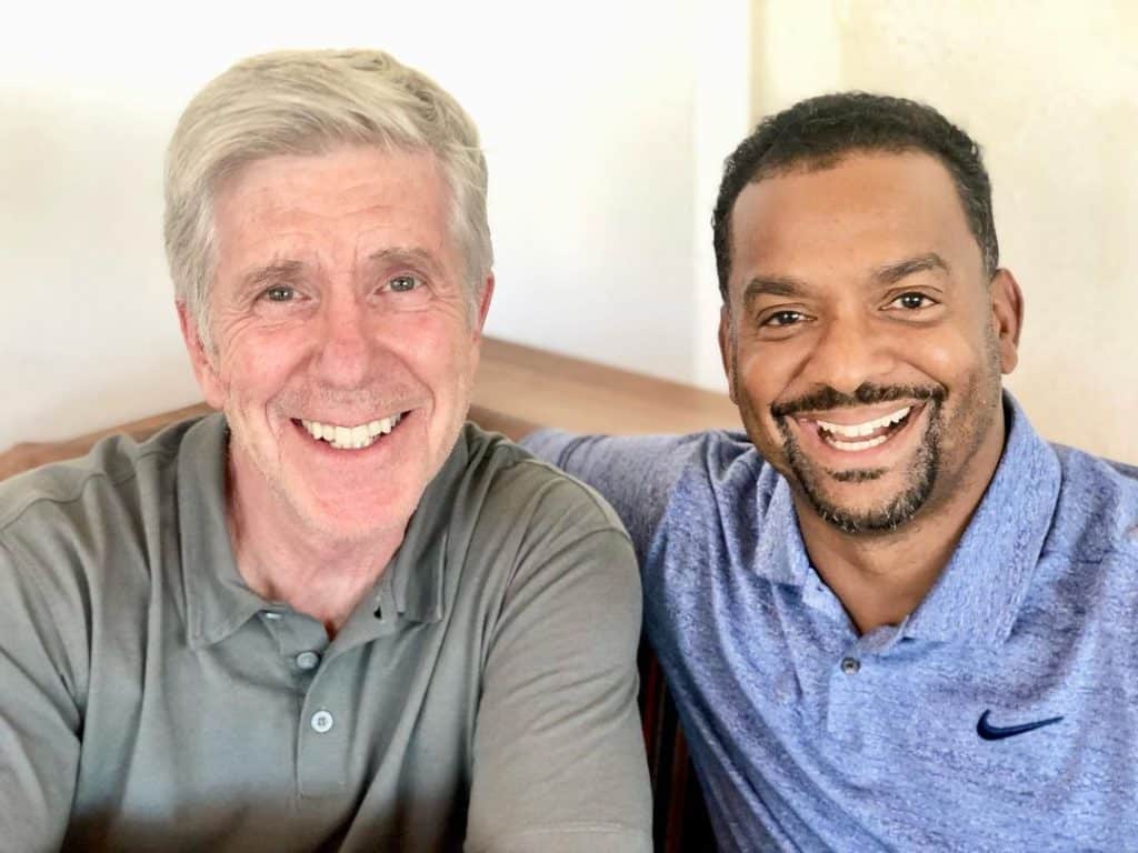 Tom Bergeron and Alfonso Ribeiro from Instagram