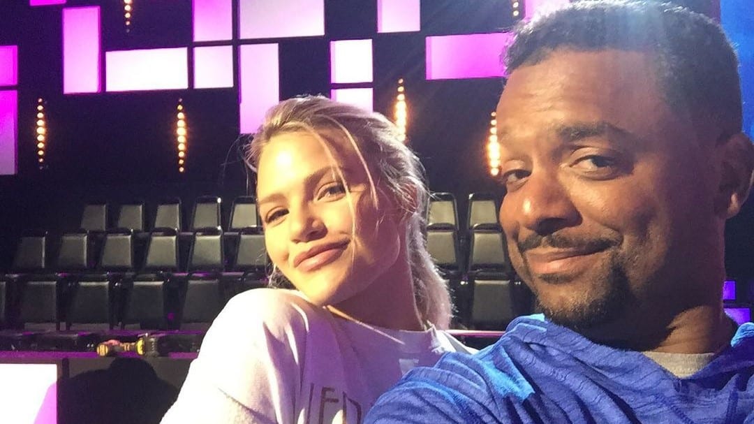 Alfonso Ribeiro and Witney Carson from Instagram