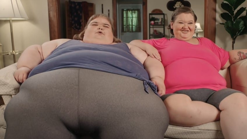 Tammy Slaton and Amy Halterman from 1000-Lb. Sisters from TLC