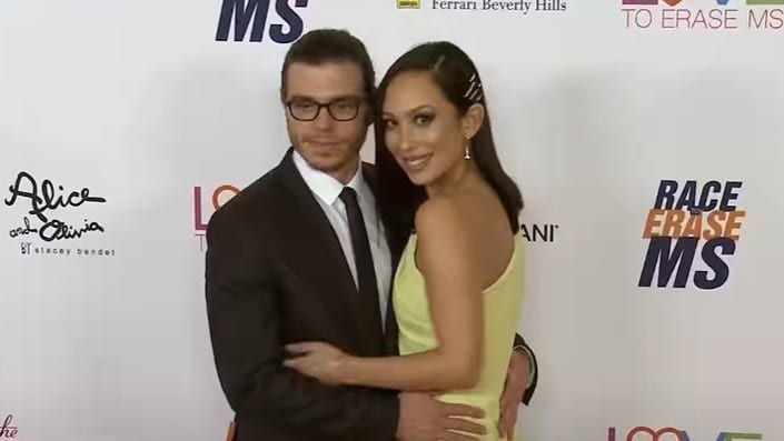 Cheryl Burke and Matthew Lawrence from Access Hollywood