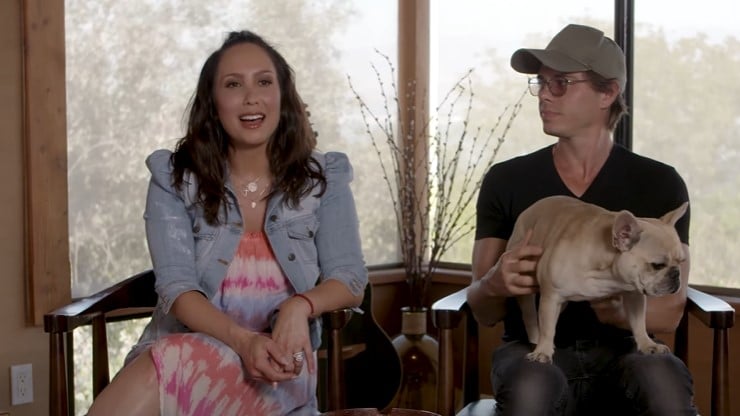 Cheryl Burke and Matthew Lawrence from Show Us Your Pets On YouTube