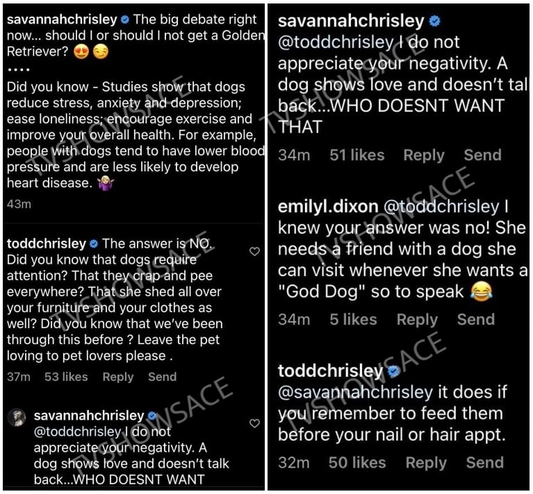 Todd Chrisley Shuts Savannah Down, Can't Handle A Dog?