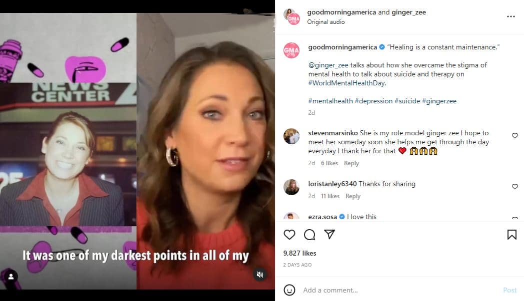 Ginger Zee Good Morning America Instagram