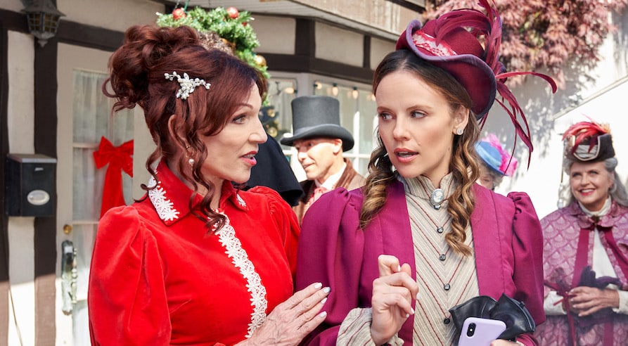 Photo: Marilu Henner, Sarah Ramos Credit: ©2022 Hallmark Media/Photographer: