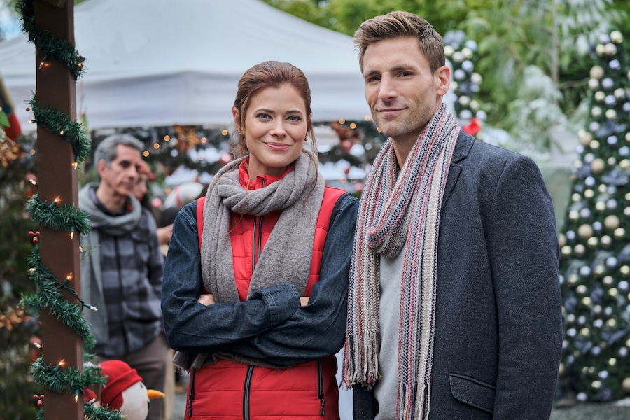 Hallmark's 'A Maple Valley Christmas' Andrew Walker, Peyton List