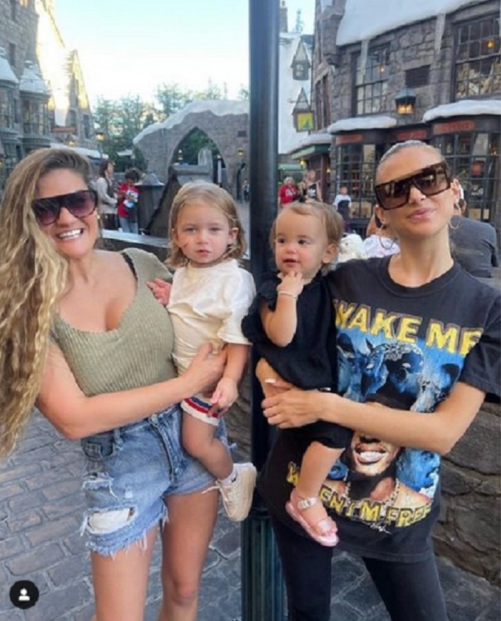 Brittany Cartwright & Lala Kent With Their Kids At Universal Studios [Brittany Cartwright | Instagram]