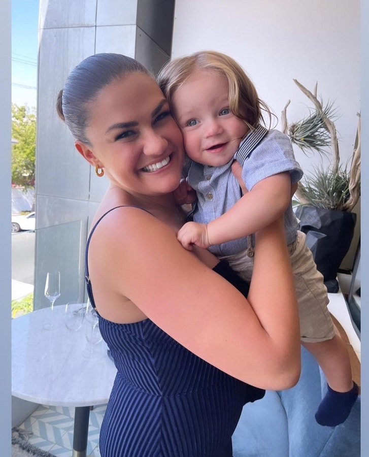 Brittany Cartwright With Cruz [Brittany Cartwright | Instagram]
