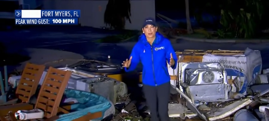 Ginger Zee Hurricane Ian Damage [GMA | YouTube]