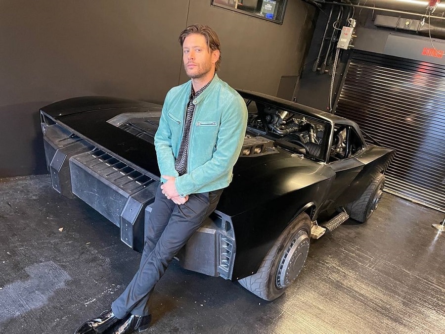 Jensen Ackles Poses With Car [Jensen Ackles | Instagram]
