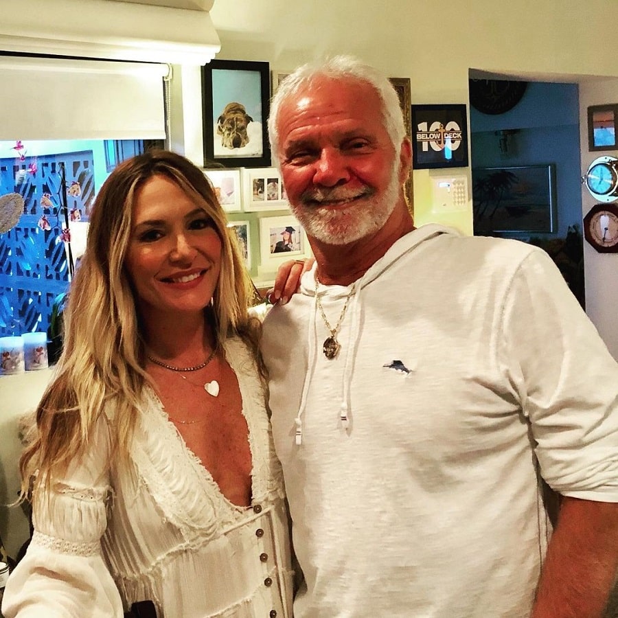 Kate Chastain & Captain Lee Rosbach [Captain Lee Rosbach | Instagram]