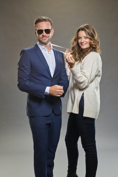 Photo: John Brotherton, Kimberley Sustad Credit: ©2022 Hallmark Media/Photographer: Brendan Meadows