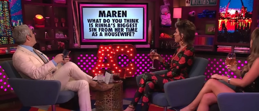 Andy Cohen, Lisa Rinna & Maren Morris [Watch What Happens Live | YouTube]