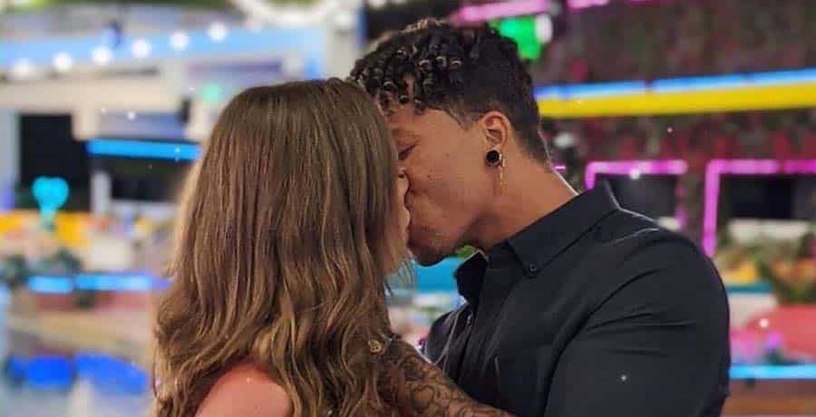 Olivia Kaiser and Korey Gandy on Love Island USA