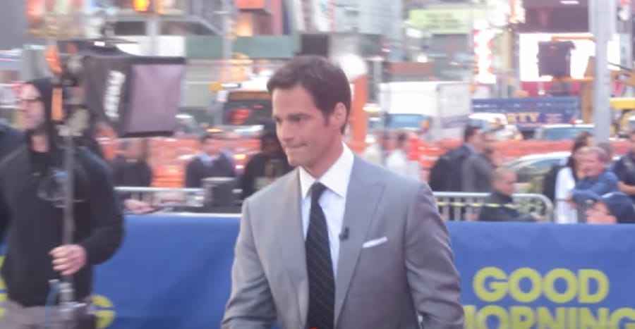 Clean-shaven & Buttoned-Up Rob Marciano [YouTube]