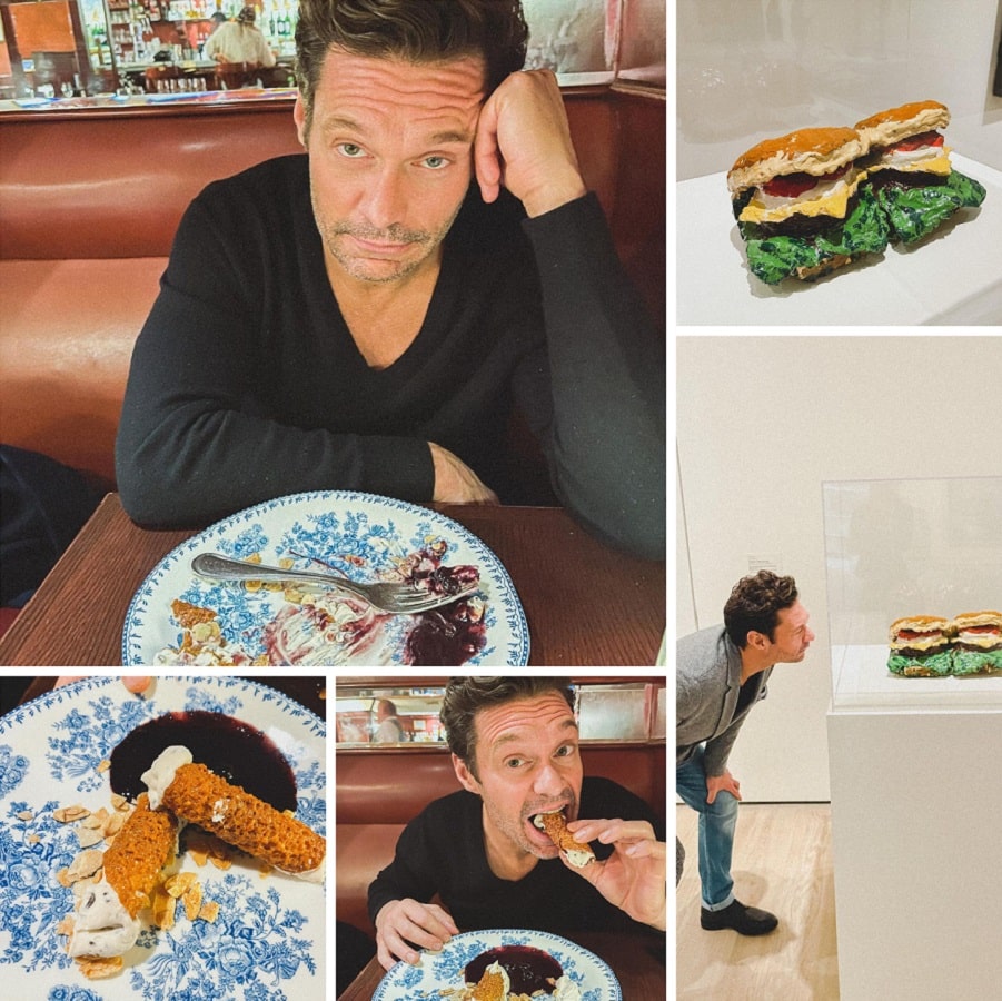 Ryan Seacrest Becomes A Foodie [Ryan Seacrest | Instagram]