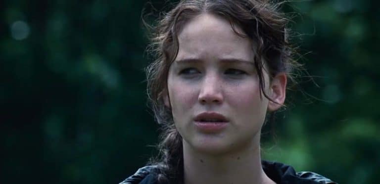 Jennifer Lawrence in The Hunger Games