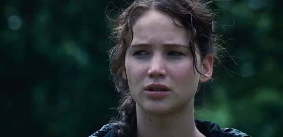 Jennifer Lawrence in The Hunger Games