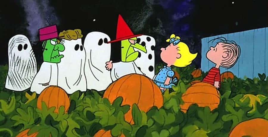 The kids in It’s the Great Pumpkin, Charlie Brown