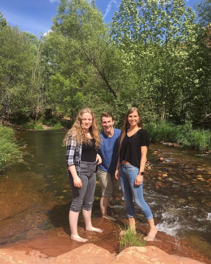 Logan Brown, Michelle Petty, and Savannah Brown from Instagram