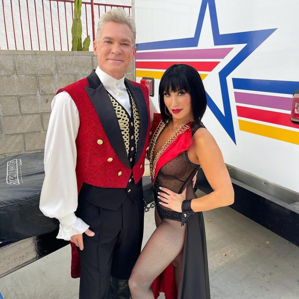 Sam Champion and Cheryl Burke from Dancing With The Stars, Instagram