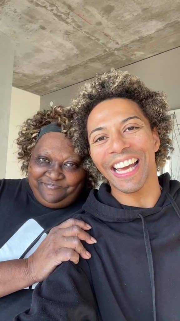 Shangela and mother from Instagram