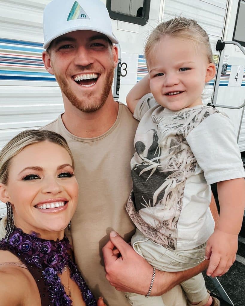 Witney Carson and Family from Instagram