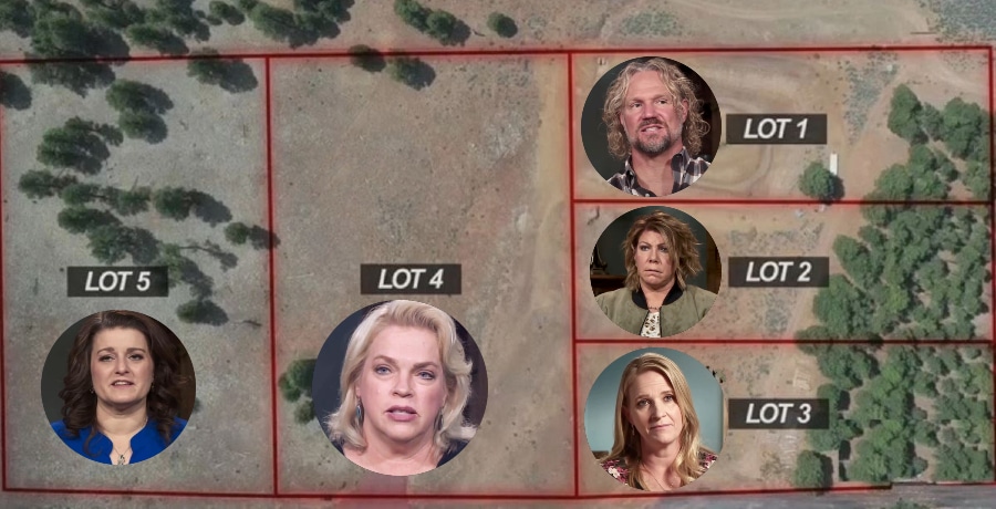 Coyote Pass division of lots between Kody Brown and the sister wives. - TLC Sister Wives