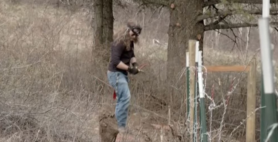 Bam Brown on the ranch in Alaskan Bush People | episode screencap