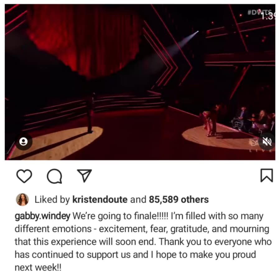 Gabby Windey Goes To the Finale [Gabby Windey | Instagram]