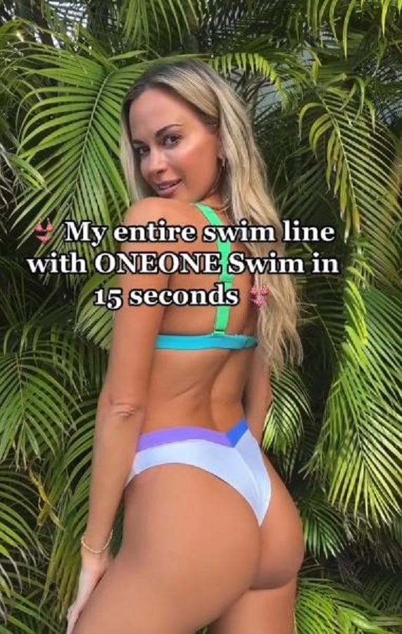 Jena Sims Models New Bikinis [Jena Sims | Instagram]