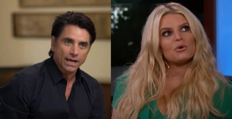 John Stamos Lets His Hair Down With Jessica Simpson