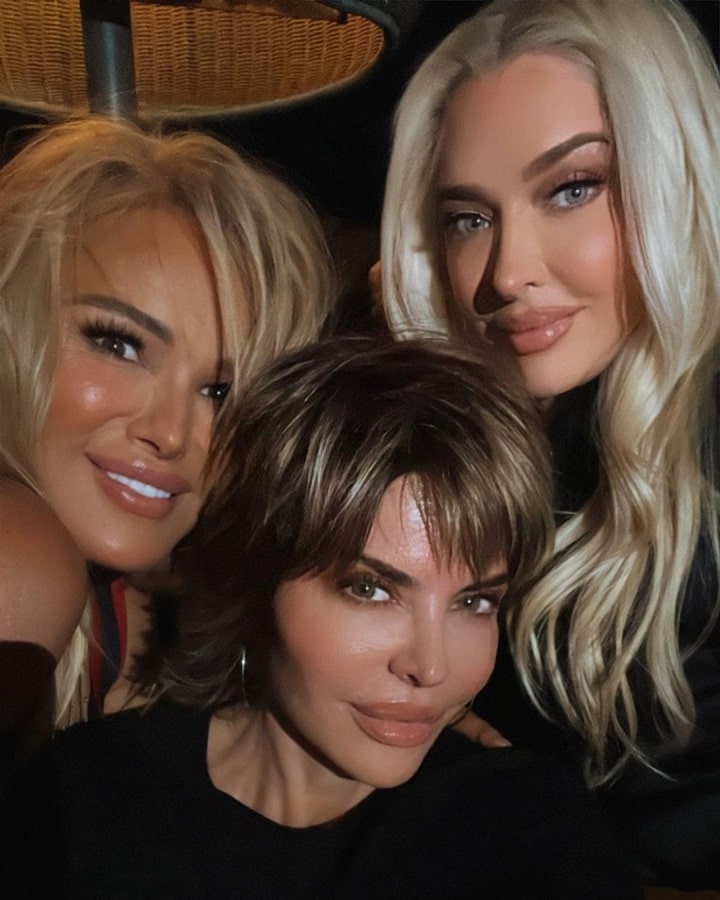 Diana Jenkins, Lisa Rinna & Erika Jayne [Lisa Rinna | Instagram]