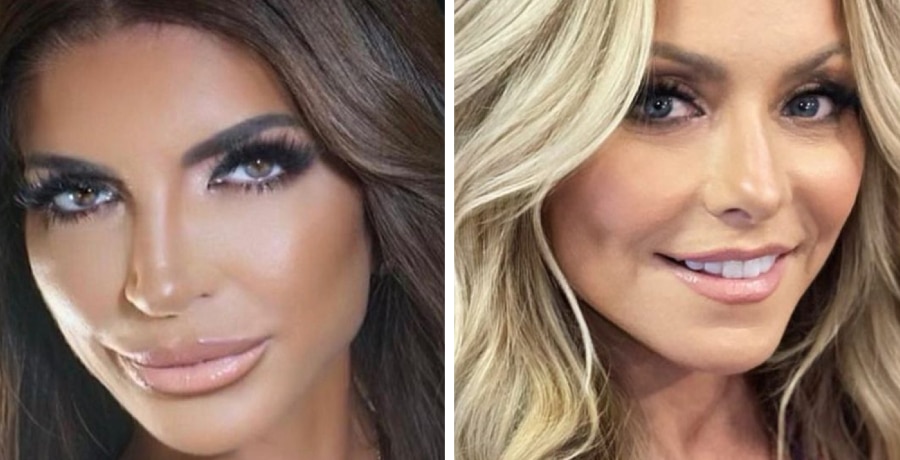 Teresa Giudice & Kelly Ripa [Instagram]