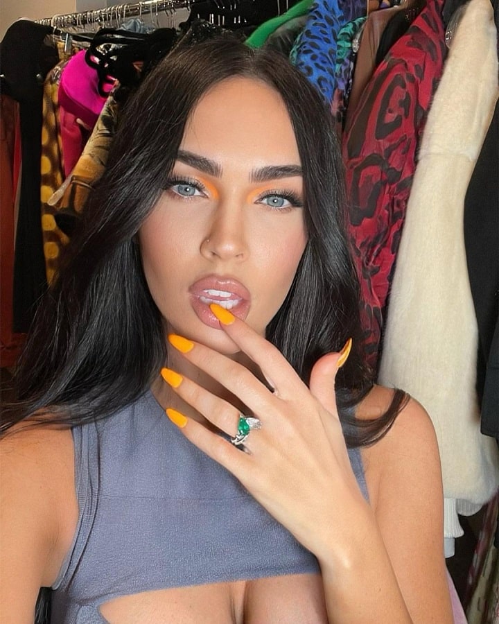 Megan Fox Puts Finger To Lips [Megan Fox | Instagram]