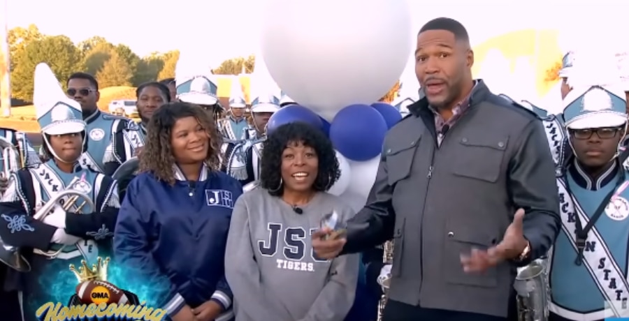 Michael Strahan Mia From Gma After Surprise Tackle 