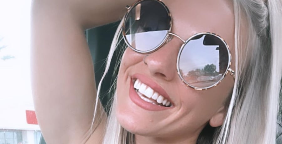Mackenzie McKee Pouts With Reflective Sunglasses [Mackenzie McKee | Instagram]