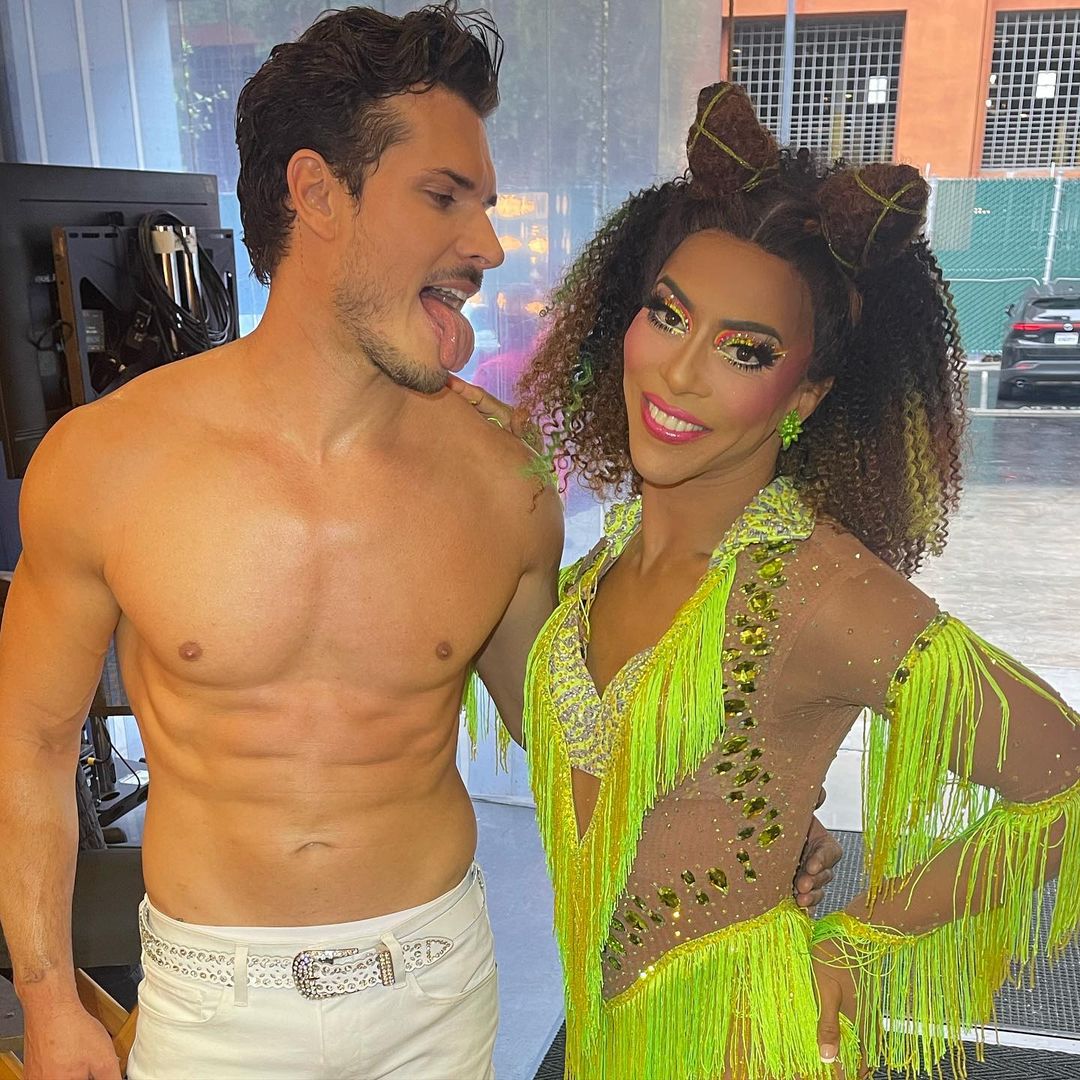 Shangela and Gleb Savchenko from Instagram