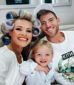 Witney Carson, Carson McAllister, and Leo McAllister from Instagram