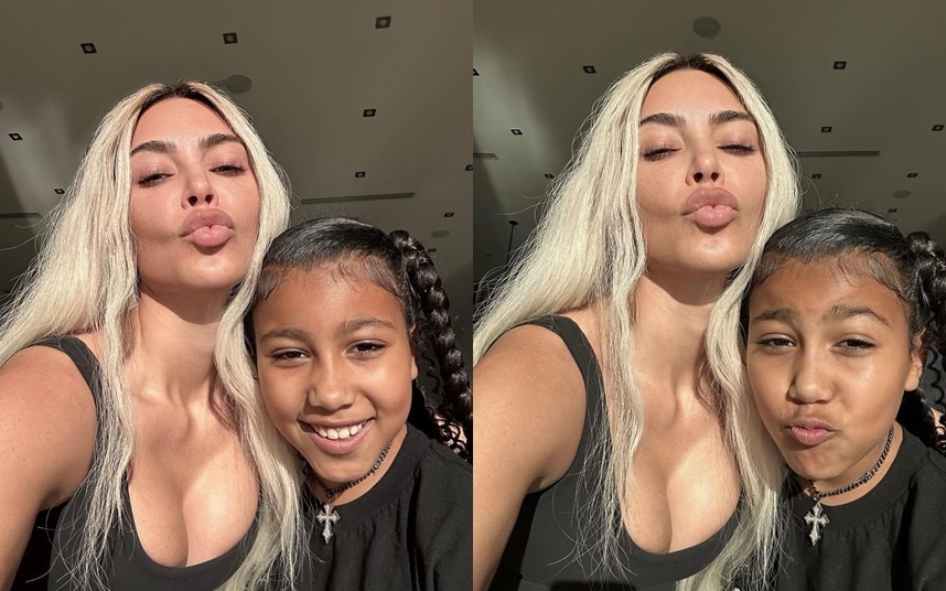 North West Kim Kardashian Instagram